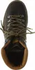 A top-down view of a brown leather hiking boot. Anteprima dell’immagine prodotto