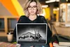 MuchoWow® Laptop Aufkleber Sticker Cover Antilope - Schwarz Produktbild-Vorschau 5