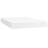The Living Store Boxspringbett mit Matratze & LED Weiß Produktbild-Vorschau 6