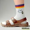 Huuraa Uni Socken Geist Comic 37/41 Rainbow Baumwolle Produktbild-Vorschau 3