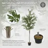 ML-Design umelý olivovník 180 cm, umelá rastlina s kmeňom z Náhľad obrázku produktu 4