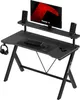 Biurko gamingowe Huzaro Hero 1.9 Black z półką - blat 120 Podgląd zdjęcia produktu 3