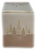 Tischwäsche mit Stickerei Tannenbäume 40 x 90 cm - beige Produktbild-Vorschau 1