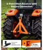 SucceBuy 3-Punkt-Anhängerkupplung mit 2-Zoll-Aufnahme, Produktbild-Vorschau 3