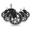 HUZARO Casters 2.0 kółka do krzeseł na kółkach - czarne - Podgląd zdjęcia produktu 1