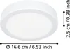 EGLO LED Deckenleuchte Fueva 6, runde Deckenlampe, Produktbild-Vorschau 3