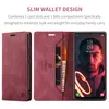 Galaxy A34 5G Hülle, Retro Kunstledertasche Stand Produktbild-Vorschau 4