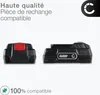 CELLONIC 1x Batterie pour Outil Compatible avec Parkside Voir les images du produit 4