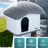VOUNOT® Katzenhaus & Hundehütte Indoor Outdoor, Produktbild-Vorschau 4