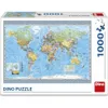 Dino Puzzle Politická mapa světa 1000 dílků Náhled obrázku produktu 3