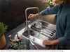Miscelatore lavello senza doccetta in acciaio inox satinato Anteprima dell’immagine prodotto 5