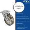 GTV - Möbelrolle B SHIFT ohne Feststeller - Lenkrollen für Produktbild-Vorschau 2