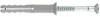 Fischer 050357, Nylon, Weiß, Pozidriv, PZ3, 10 cm, 8 mm Produktbild-Vorschau 10