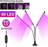 LED lampa na rastliny svetlo plné spektrum rast panel modrá Náhľad obrázku produktu 2