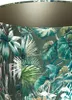 Light & Living - lampenschirm - Xenia Flora - grün - textil Produktbild-Vorschau 3