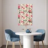 MuchoWow® Poster Blumen - Insekten - Rosa 40x60 cm - Produktbild-Vorschau 5