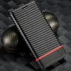 Hülle für Samsung Galaxy A15 5G Kohlefaser Leder Produktbild-Vorschau 2