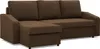 Ecksofa mit Schlaffunktion NEO,  Dunkelbraun Produktbild-Vorschau 1