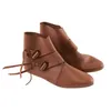 Wikinger Schuhe Dunkelbraun mit Ledersohle "Jorvik" 47 Produktbild-Vorschau 5