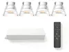 Ledvion Lot de 4 spot encastrable LED ø35mm IP65 3W Blanc Voir les images du produit 1