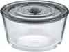 Lebensmittelbehälter, Lunchbox, mit Deckel, rund, 2,2 L, Produktbild-Vorschau 2
