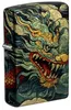 Zippo Sturmfeuerzeug Colourful Dragon 540° Tumbled Brass Produktbild-Vorschau 3