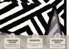 Hanse Home Capri Kurzflor Teppich Art Schwarz Creme Produktbild-Vorschau 5