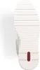 The sole of a white sneaker is shown against a white background. Produktbild-Vorschau
