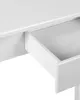 BELIANI Konzolový stolek bílý MDF dřevěné nohy 75 x 40 x 77 Náhled obrázku produktu 8