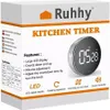 The image shows the retail packaging of a Ruhhy kitchen timer. Podgląd zdjęcia produktu