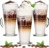 PLATINUX Kaffeegläser mit Motiv max. 280ml Set 3-Teilig aus Produktbild-Vorschau 1