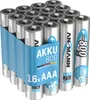 A pack of 16 AAA rechargeable batteries. Produktbild-Vorschau
