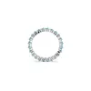 A ring with blue stones on a white background. Produktbild-Vorschau