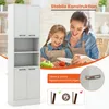 COSTWAY Szafka kuchenna o wysokości 190 cm, wysoka szafka z Podgląd zdjęcia produktu 7