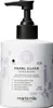A bottle of Maria Nila Pearl Silver Colour Refresh hair mask with a pump dispenser, shown against a white background with subtle purple splatters. Náhľad obrázku produktu