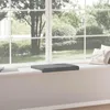 vidaXL Bankkissen Stoff Dunkelgrau Tiefe 35 cm Produktbild-Vorschau 4