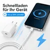 2x iPhone Lightning Ladegerät 20W Schnellladegerät mit Produktbild-Vorschau 4