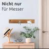 ECENCE Magnetleiste Messer aus edlem Akazienholz - 40cm Produktbild-Vorschau 7