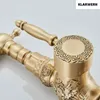 JULIAN | Premium Vintage hohe Badarmatur Messing Gold | Produktbild-Vorschau 6