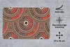 MuchoWow® Mauspad Mousepad Muster - Mandala - Australien Produktbild-Vorschau 3