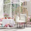 Outsunny Fauteuil en rotin en forme d'oeuf avec coussin Voir les images du produit 9