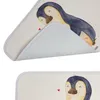 Mr. & Mrs. Panda Badezimmerteppich Pinguin Diät - Weiß - Produktbild-Vorschau 5