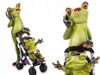 Art-Pol Dekorationsfigur Frosch mit Kinderwagen 17 cm Produktbild-Vorschau 1