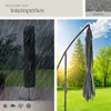 Parasol APOLLON avec manivelle 2,5 x 2,5 m - gris clair Voir les images du produit 5