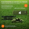 ECD Germany Składane krzesło kempingowe w kolorze khaki, z Podgląd zdjęcia produktu 4