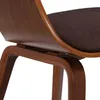A close-up view of the back and side of a chair, showing the wooden frame and upholstered seat. Náhled obrázku produktu