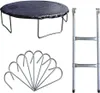 SixJump 4,00 M Gartentrampolin Blau TB400/1741 Produktbild-Vorschau 7