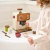Petite Amélie Kaffeemaschine aus Holz Noyer Produktbild-Vorschau 2