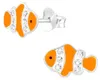 Kinder-Ohrringe Silber 925: Bunte Ohrstecker für Mädchen Produktbild-Vorschau 1