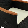vidaXL 7-tlg. Garten-Essgruppe Poly Rattan Akazienholz Produktbild-Vorschau 12